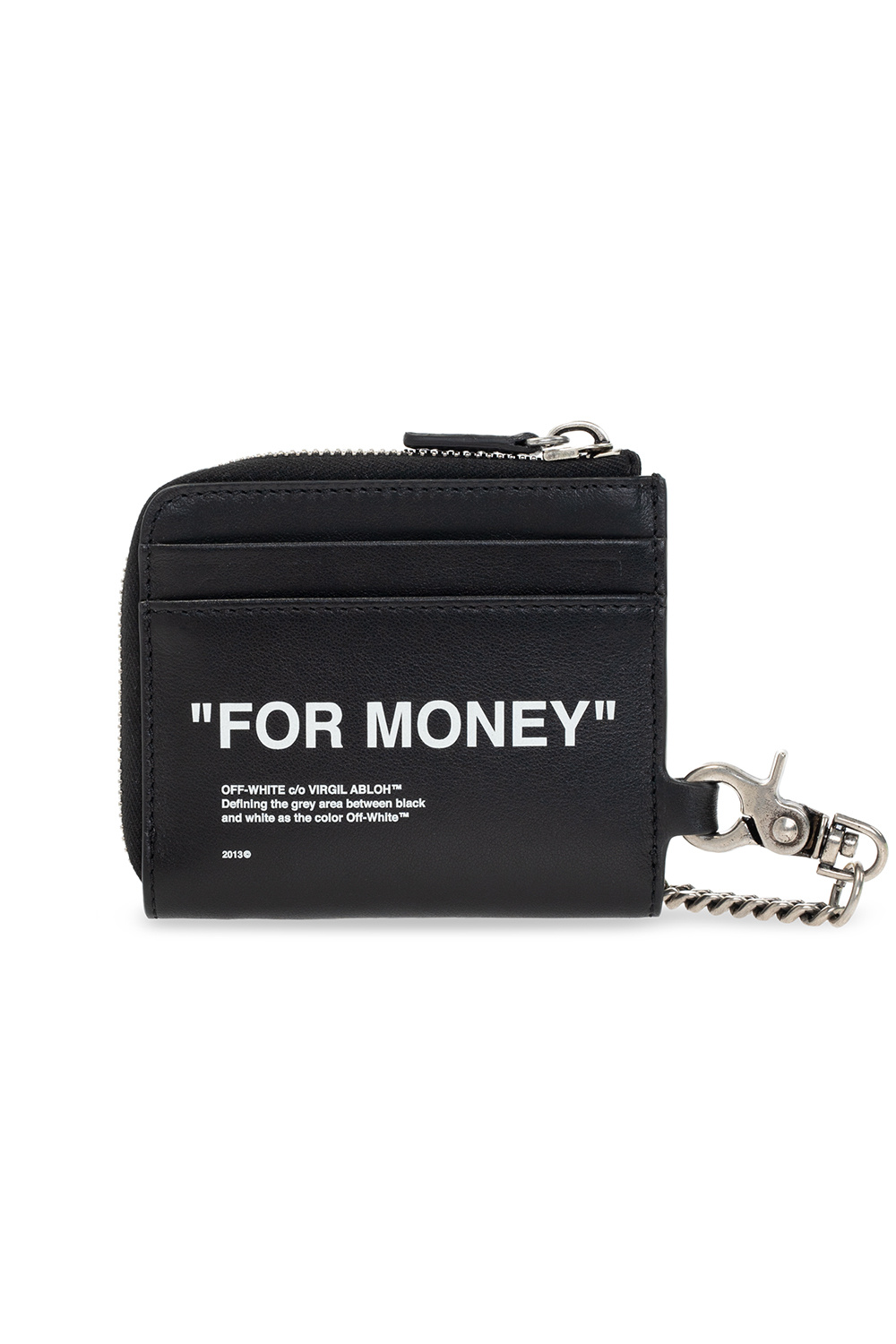 Black Wallet with chain Off White IetpShops Germany